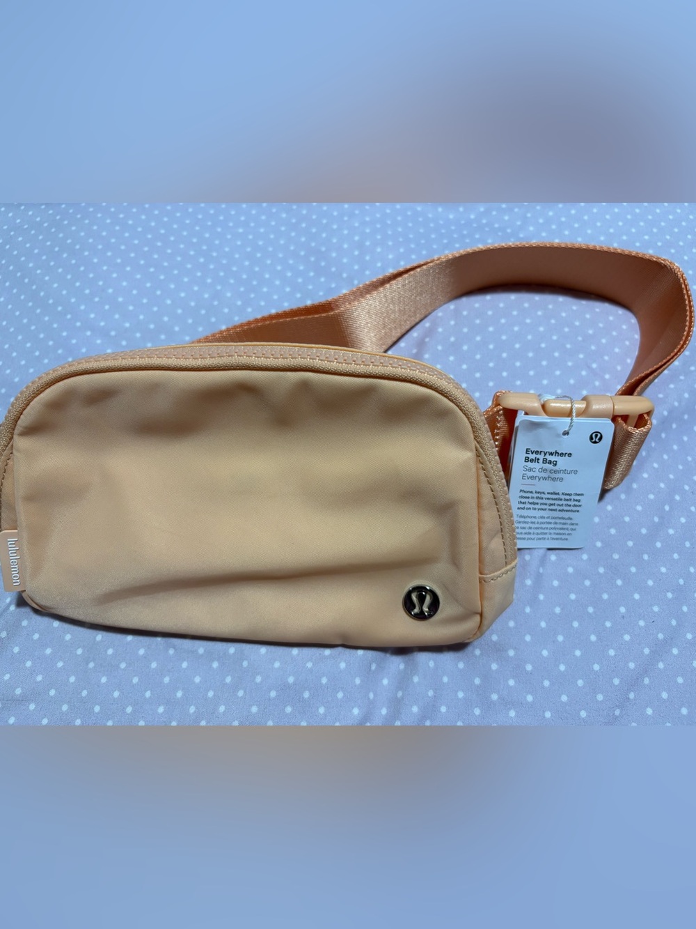 lululemon athletica Peach Crossbody Belt Bag